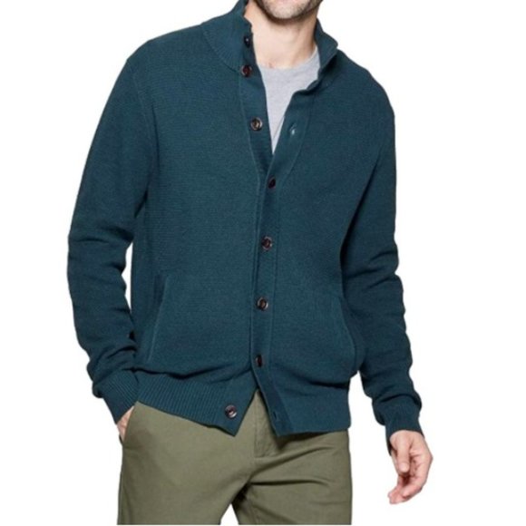 Goodfellow Other - Goodfellow & Co Men's S Green Buttoned Cardigan